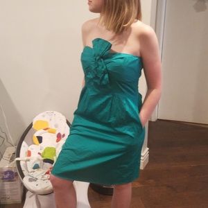 J crew strapless dress